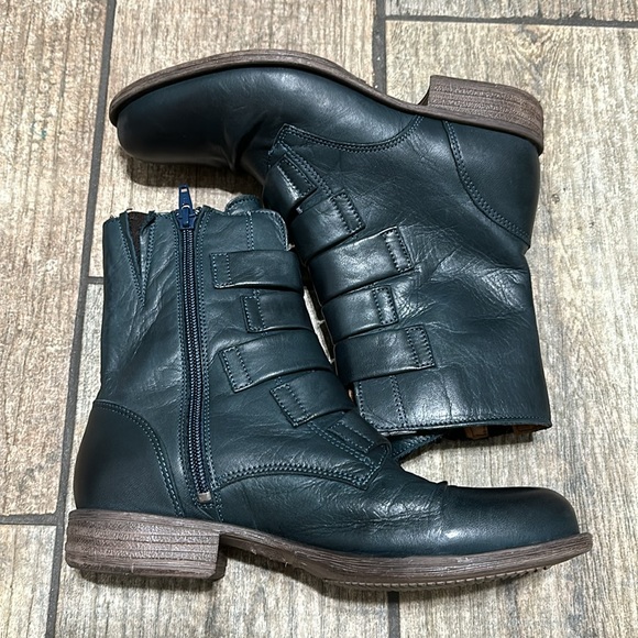 Miz Mooz Women’s 36 Leighton Leather‎ Boots in Ocean - Picture 7 of 16